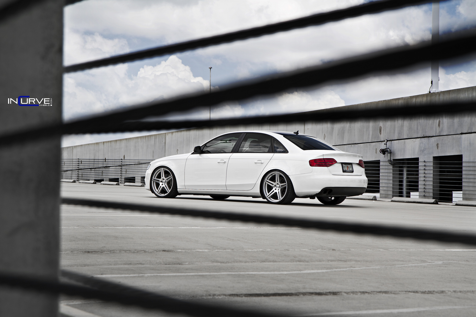 Incurve Wheels IC-S5 Silver on Audi A4